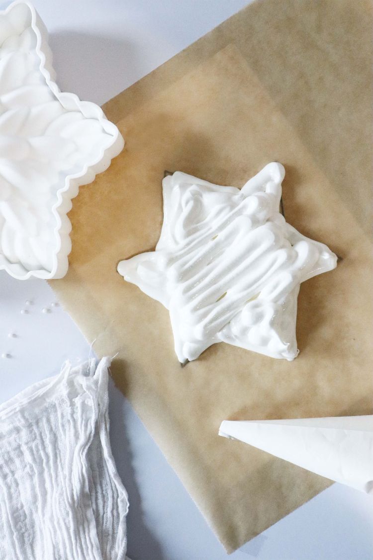 Recette Entremets Mont Blanc meringue - ScrapCooking